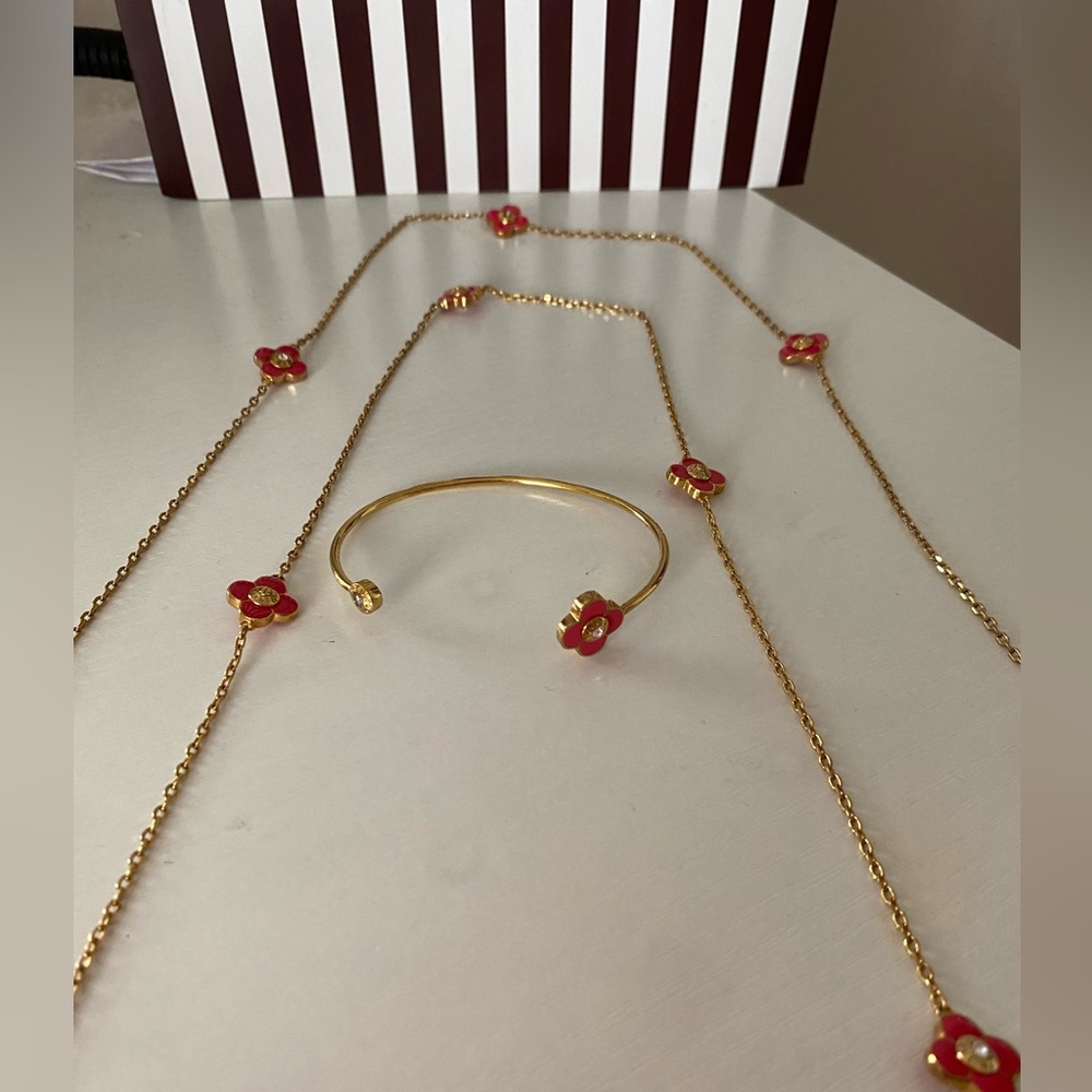 Henri Bendel Necklace and Bracelet Set